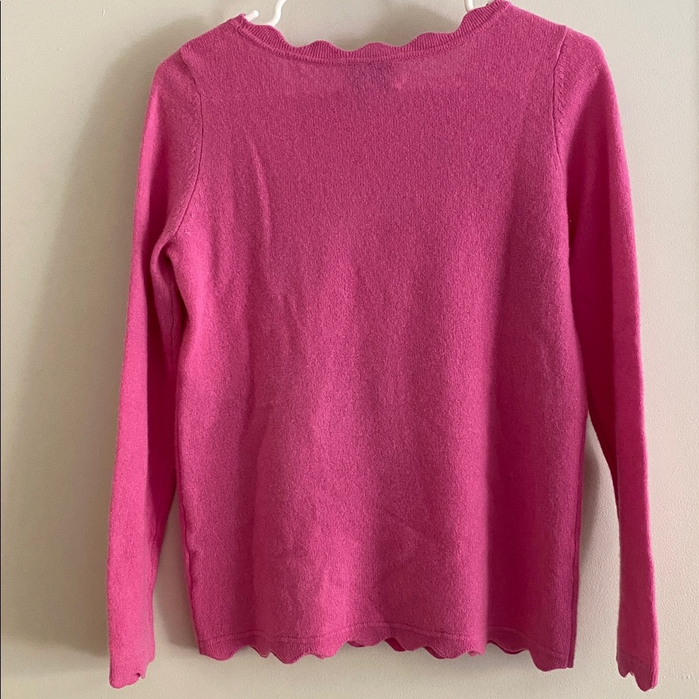 belle france 2 ply cashmere sweater - Picture 4 of 8
